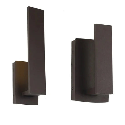Luminaire Extérieur Applique Murale Aluminium Moderne Étanche IP65, 5 LED - Luminous Place