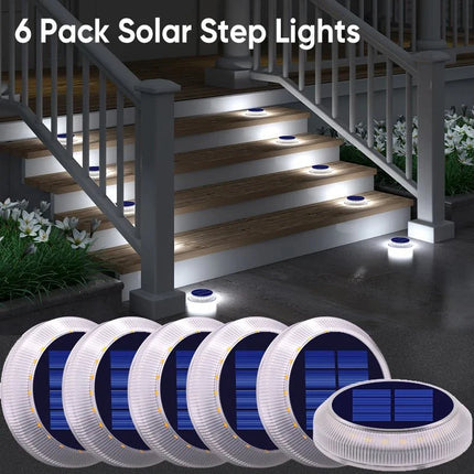 Luminaire Extérieur solaire IP68, lumière blanche chaude, auto ON/OFF pour allée et marches - Luminous Place