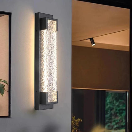 Luminaire Extérieur Moderne en Acier Inoxydable, Applique Murale Étanche LED - Luminous Place