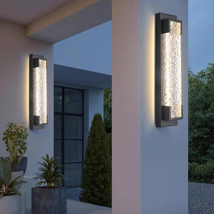 Luminaire Extérieur Moderne en Acier Inoxydable, Applique Murale Étanche LED - Luminous Place