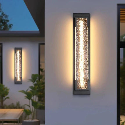 Luminaire Extérieur Moderne en Acier Inoxydable, Applique Murale Étanche LED - Luminous Place