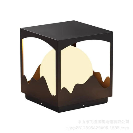 Luminaire Extérieur Colonne Moderne en Acier Inoxydable IP65 pour Jardin et Villa - Luminous Place