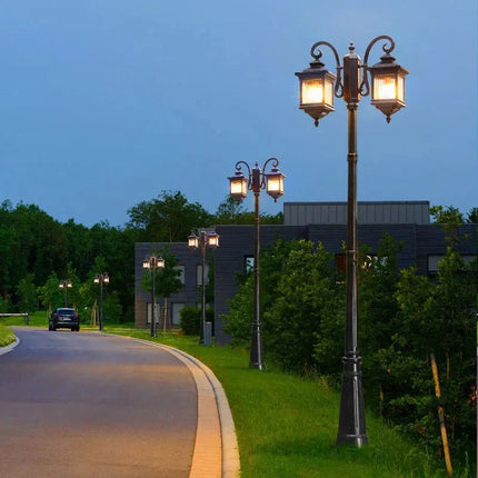Luminaire Extérieur Double Extrémité en Aluminium IP65 pour Jardin et Paysage - Luminous Place