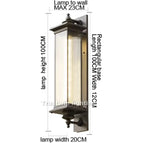Noir Lampe Corps / Hauteur 100CM / Sans Ampoule
