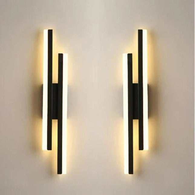 Luminaire Extérieur Applique Murale LED Métal et Acrylique, Design Moderne à Intensité Variable - Luminous Place