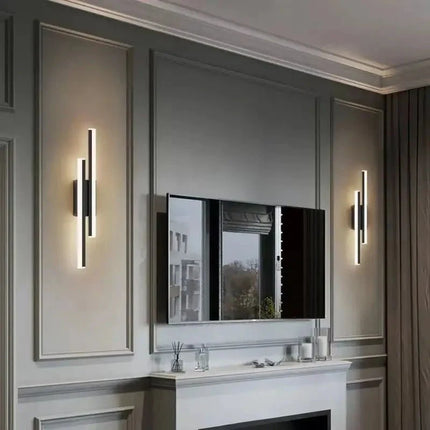 Luminaire Extérieur Applique Murale LED Métal et Acrylique, Design Moderne à Intensité Variable - Luminous Place