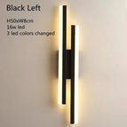 Noir gauche / 3 Couleurs (Chaud, neutre, froid)s dimmable