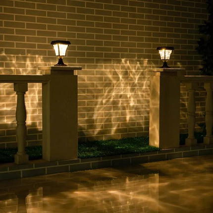 Luminaire Extérieur LED Solaire IP55 Aluminium pour Jardin et Clôture - Luminous Place