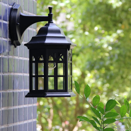 Luminaire Extérieur Applique Murale Rétro Vintage E27 Aluminium Étanche - Luminous Place