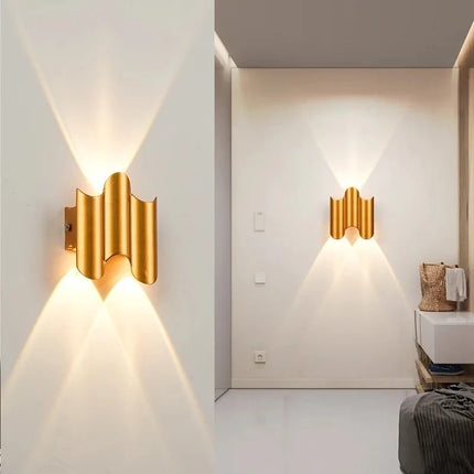 Luminaire Extérieur Applique Murale Moderne en Aluminium Noir IP65 - Luminous Place