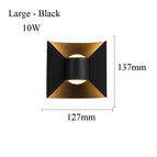 Large 2LED B / Blanc froid (5500-7000K)