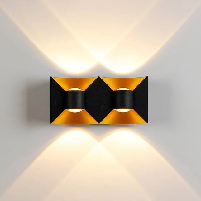 Luminaire Extérieur LED Étanche en Aluminium, Design Nordique Moderne, 6/10/12W, Lumière Chaude ou Blanche, AC 110/220V - Luminous Place