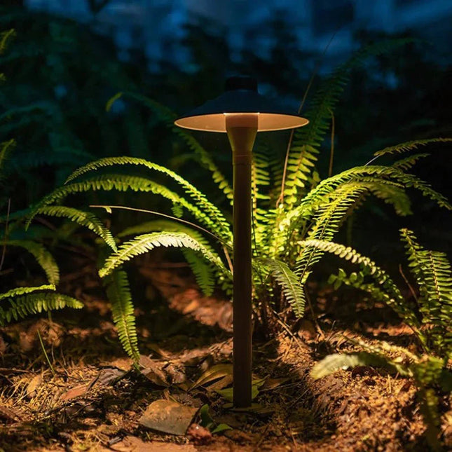 Luminaire Extérieur LED Aluminium Étanche pour Jardin et Allée, Lumière Chaude - Luminous Place