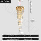 Ambre D80CM H300CM / Lumière chaude