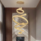 Anneau en or 7 / Lumière chaude
