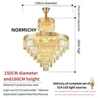 D150CM H160CM / Lumière chaude