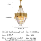 D100H180cm / Lumière chaude 3000k