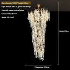 de Diamètre 90xH220cm / Lumière Blanche