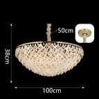 Diamètre100cm / Or / Lumière Froide
