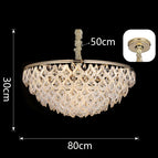 Diamètre80cm / Or / Lumière Froide