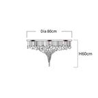 Diamètremètre 800xH60cm / Transparent - / Lumière chaude