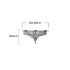Diamètremètre 60xH60cm / Transparent - / Lumière chaude