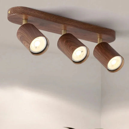 Plafonnier LED en aluminium à têtes réglables, ampoule GU10, 110-220V