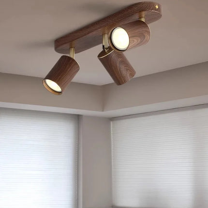 Plafonnier LED en aluminium à têtes réglables, ampoule GU10, 110-220V