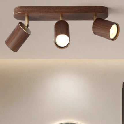 Plafonnier LED en aluminium à têtes réglables, ampoule GU10, 110-220V