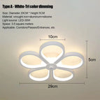 B-Blanc / AC 90-260V / 3 Couleurs (Chaud, neutre, froid) Temperature