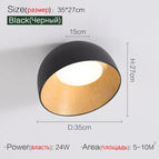 B Noir Diamètre35cm / Lumière Naturellle