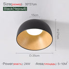 A Noir Diamètre35cm / Lumière Naturellle