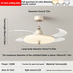 A-Suspendu Lumière fan / 3 Couleurs (Chaud, neutre, froid) Télécommande / 110 V