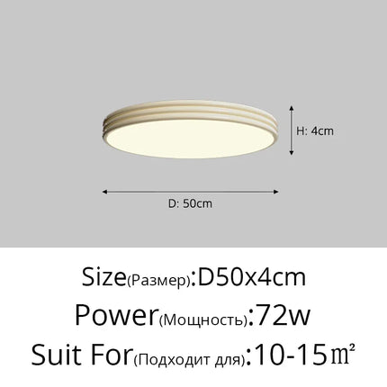 Plafonnier rond Bauhaus vert en métal LED pour ambiance cosy