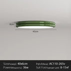 Vert-40cm / Changeable Lumière