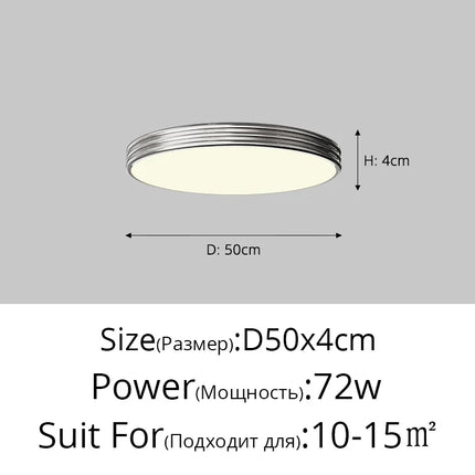 Plafonnier rond Bauhaus vert en métal LED pour ambiance cosy