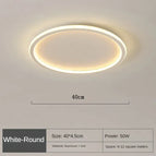 Blanc-40CM / Lumière chaude