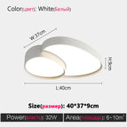 Blanc 40 cm / Lumière chaude (3000k)