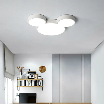 Plafonnier LED Design Nordique Créatif avec Télécommande, Luminaire Décoratif pour Salon et Enfant
