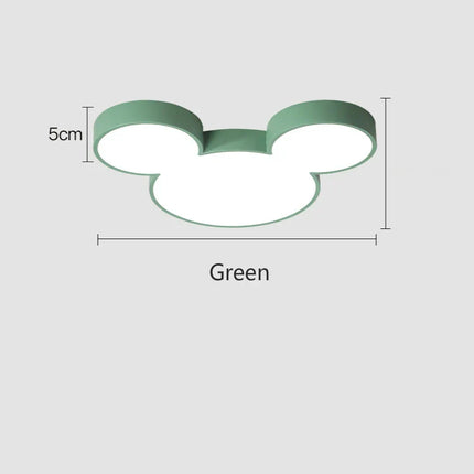 Plafonnier LED Design Nordique Créatif avec Télécommande, Luminaire Décoratif pour Salon et Enfant