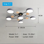 Gris 6 Lumières