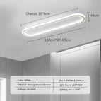 Blanc L60cm / En continu dimmable(Télécommande)
