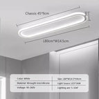 Blanc L80cm / Lumière Froide(sans télécommete)