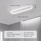 Blanc L30cm / Naturell Blanc(sans télécommete)
