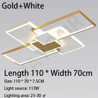 Or L110xW70xH7cm / Lumière chaude 3000K