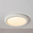 Blanc lait / Lumière tricolore / Diamètre 35cm