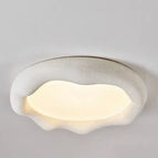 Blanc laiteux b / Lumière tricolore / Diamètre 35cm