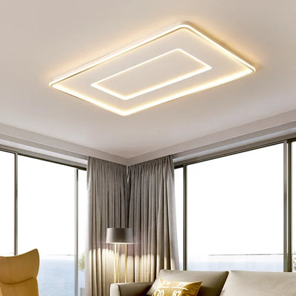 Plafonnier LED moderne en aluminium, éclairage décoratif pour intérieur
