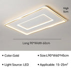 Oval Or L90CM / Lumière chaude