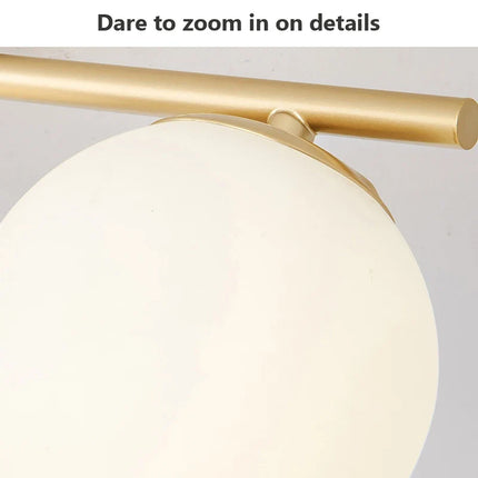 Plafonnier LED G9/E27 en verre blanc laiteux, design moderne et minimaliste